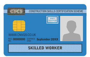Level 2 SKILLED WORKER BLUE CSCS CARD